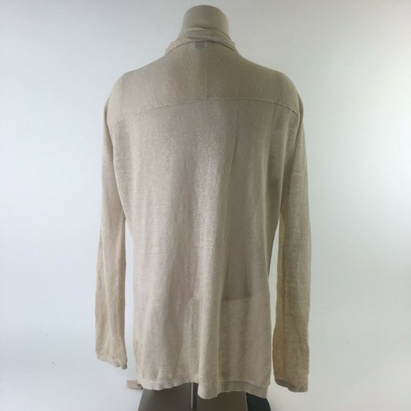 Karen Kane Cardigan Sweater Knit Open Front Long S - Picture 4 of 5